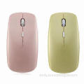 Slim and Flat 2.4GHz Wireless Optical Mouse, 24mm Thickness, 10 Meters Working Distance